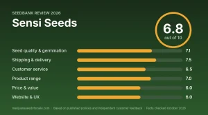 Sensi Seeds Review 2026 seedbank review