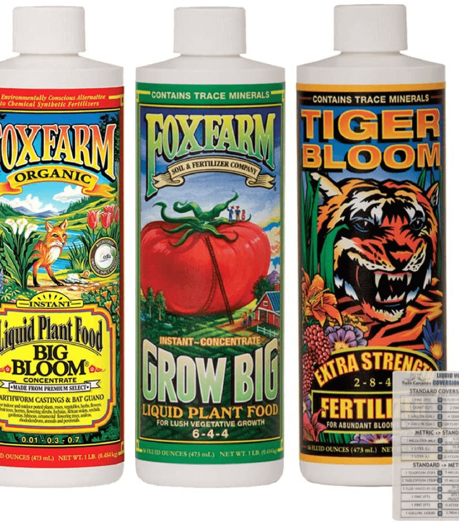 Foxfarm & TigerBloom Bottle