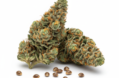 Black Haze cannabis seeds and buds - product photo