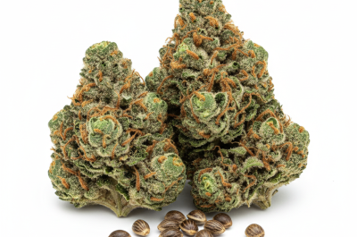 Cali Kush CBD cannabis seeds and buds - product photo