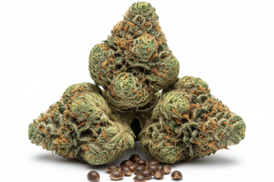 Slurricane cannabis seeds and buds - product photo