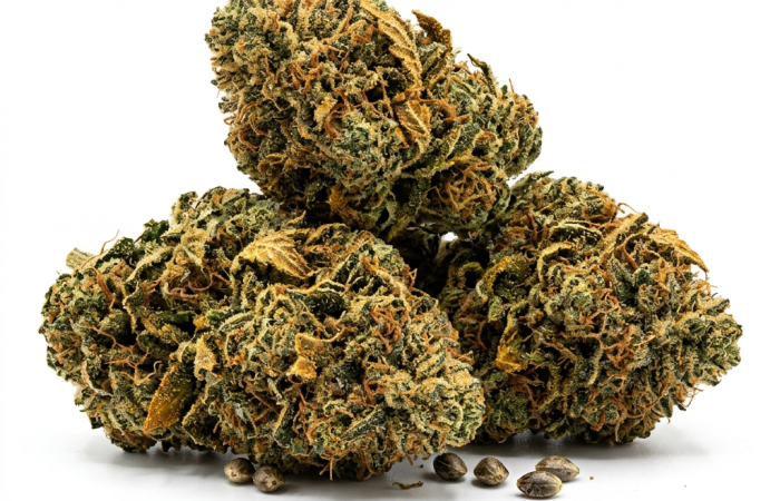 24k Gold cannabis seeds - product photo