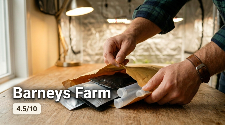 Barney’s Farm Seeds Review: Amsterdam Legend, Award-Winning Genetics — But the Numbers Tell a Harder Story