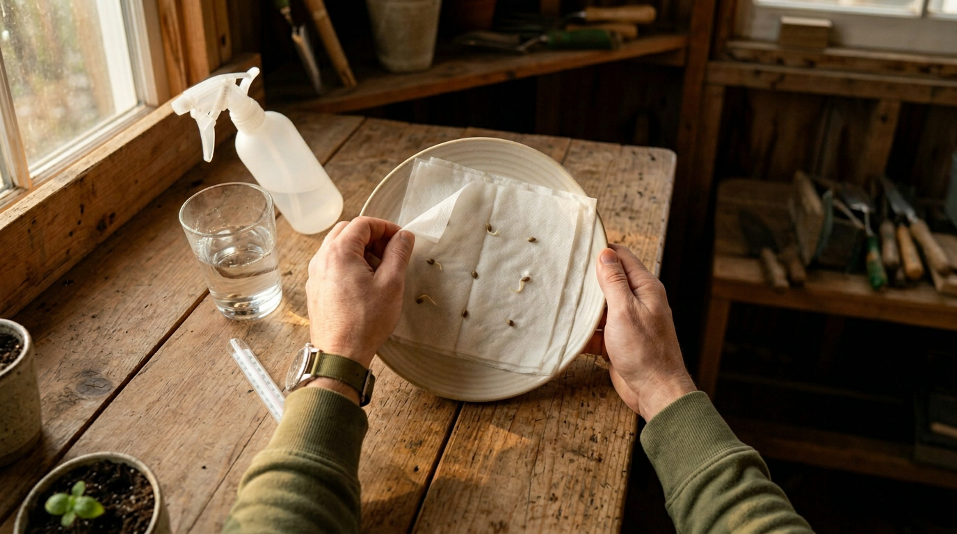 Crop King Seeds germination setup