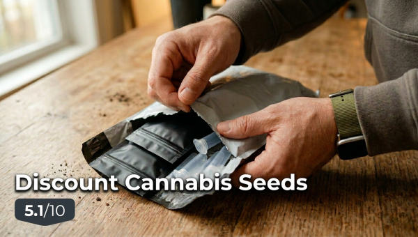 Discount Cannabis Seeds Review - Score 5.1/10