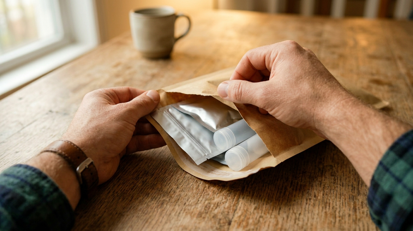 Dutch Seeds Shop unboxing seed package
