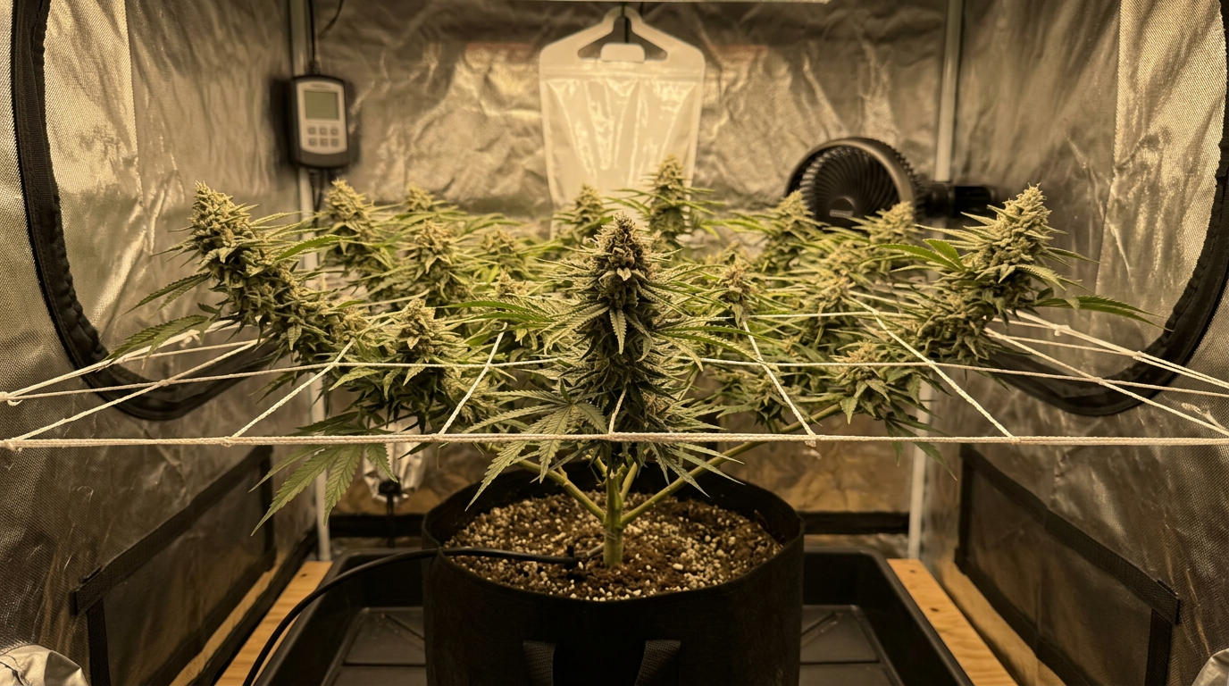 Girl Scout Cookies cannabis plant in flower