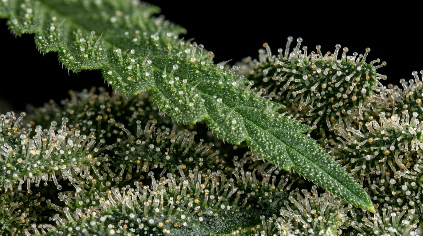 Photoperiod cannabis plants growing under 18/6 light schedule in an indoor grow room