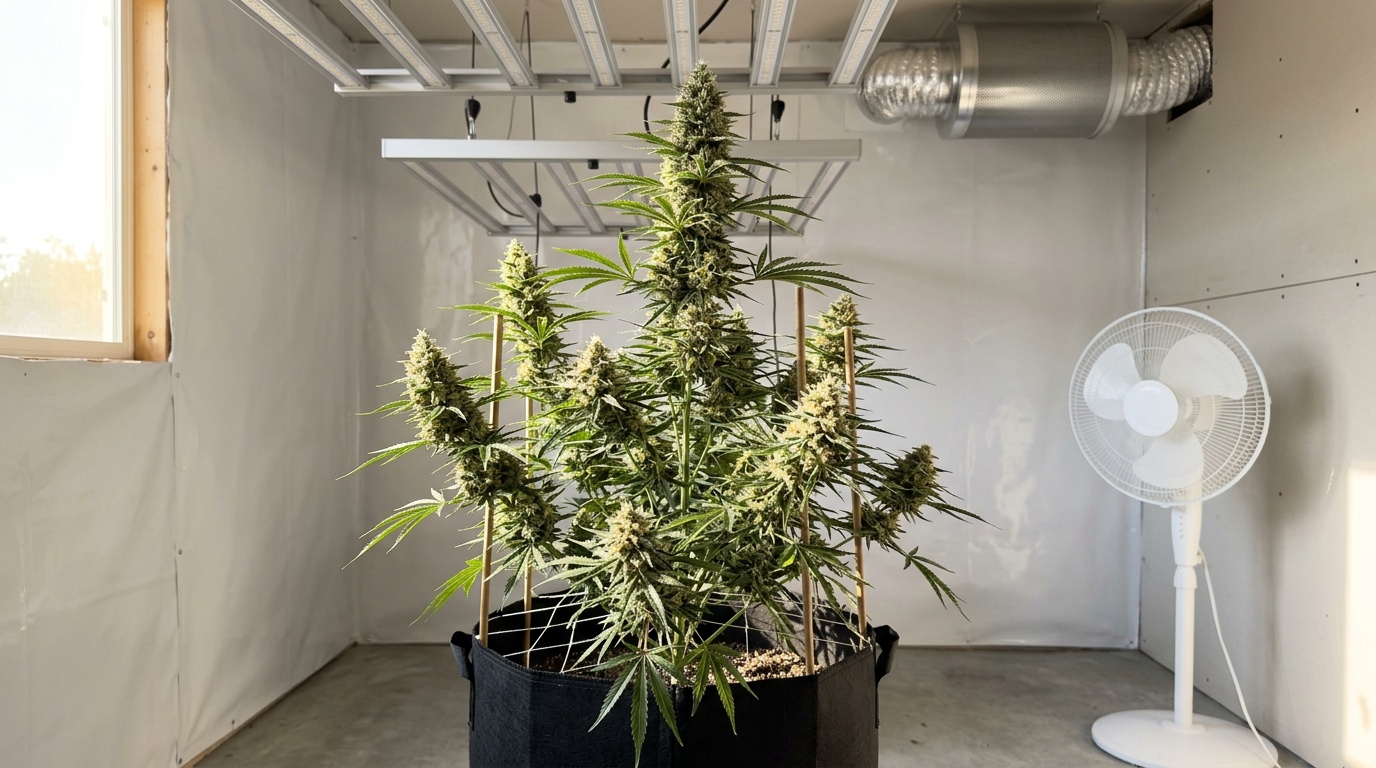 Jack Herer cannabis plant in flower