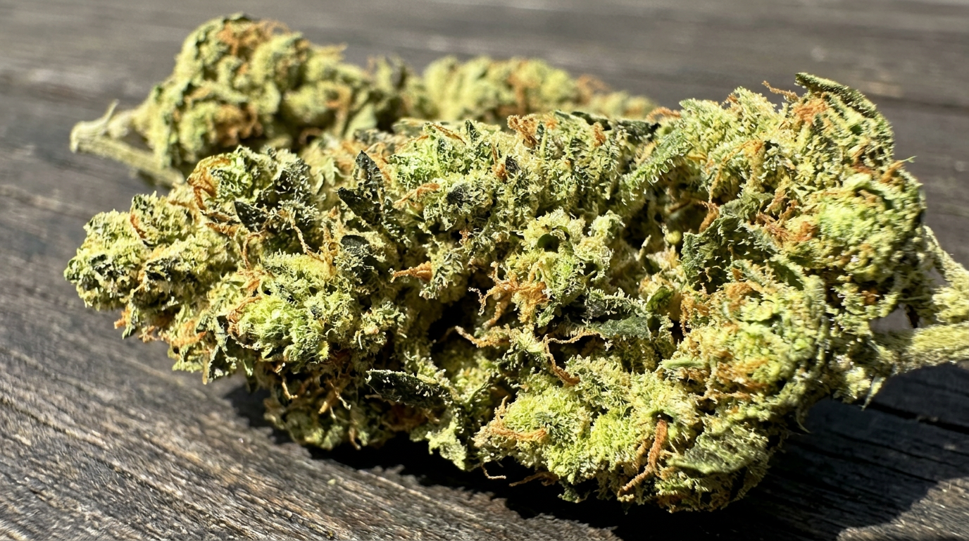 Jack Herer cannabis buds macro close-up