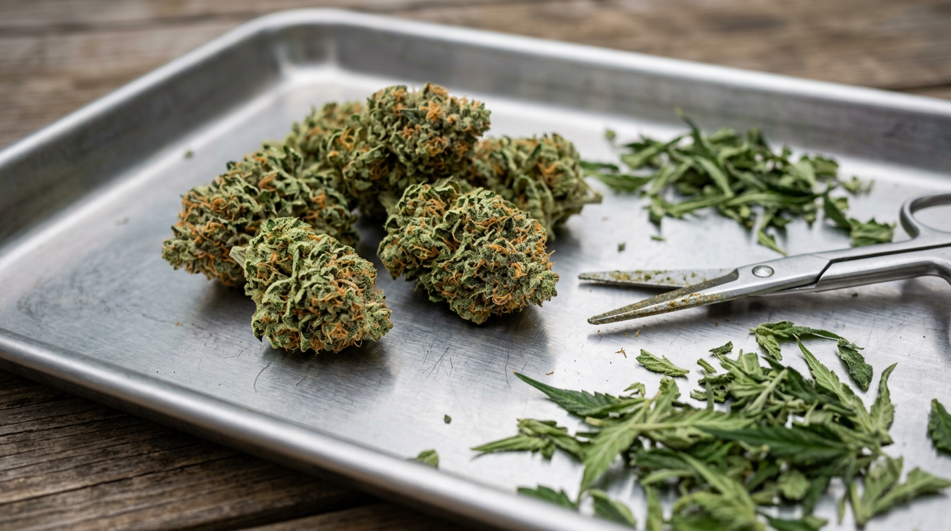 Lemon Cherry Gelato harvest and preparation