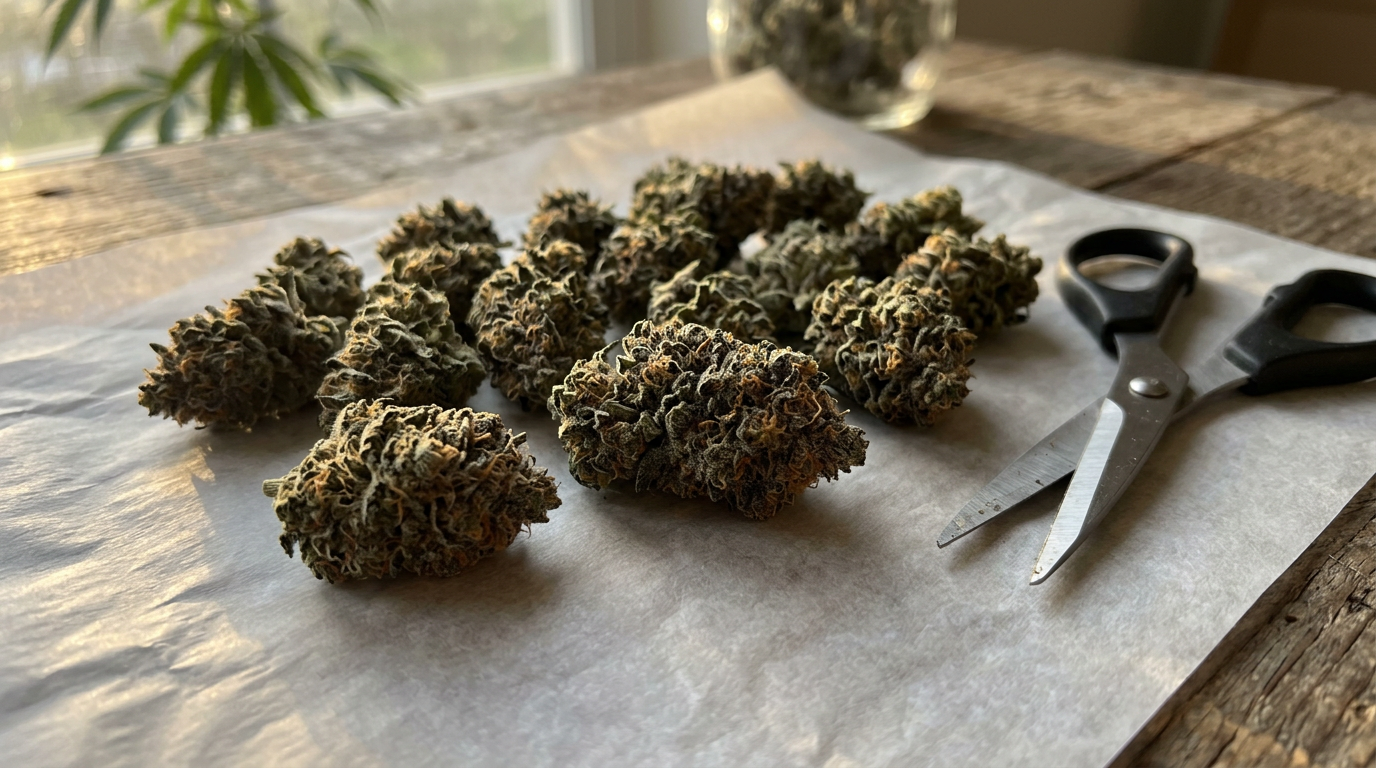 Northern Lights harvest and preparation