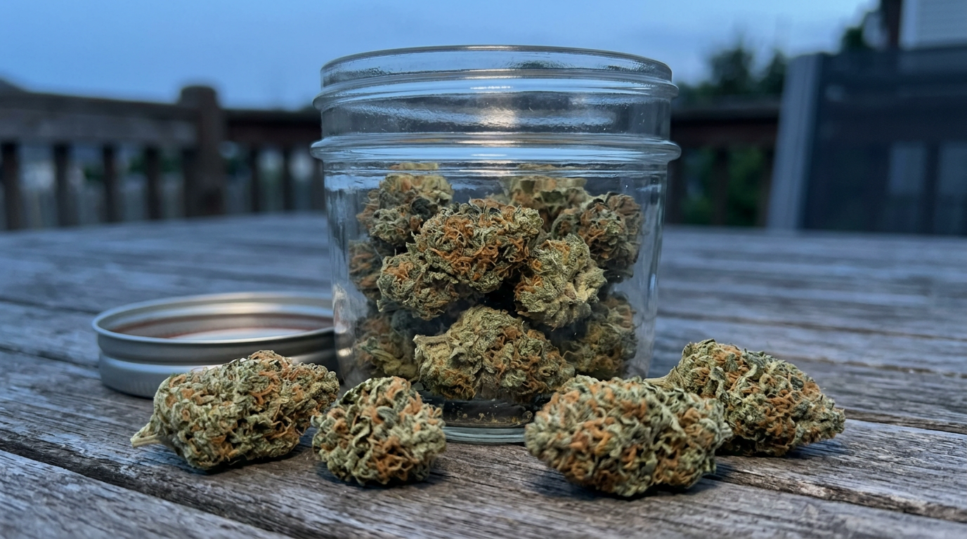 OG Kush harvest and preparation