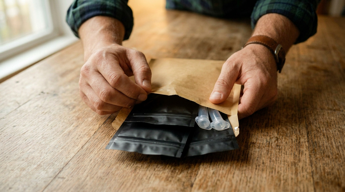 Pacific Seed Bank unboxing seed package