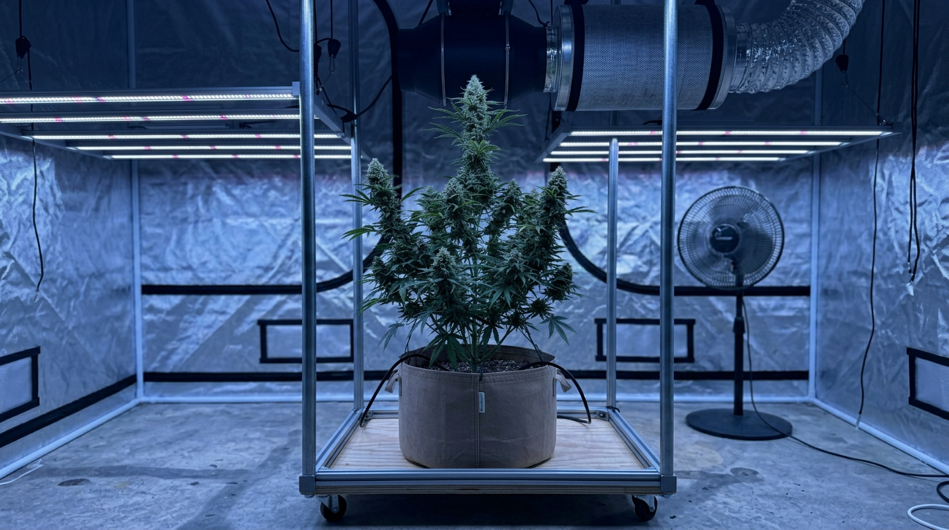 Permanent Marker cannabis plant in flower