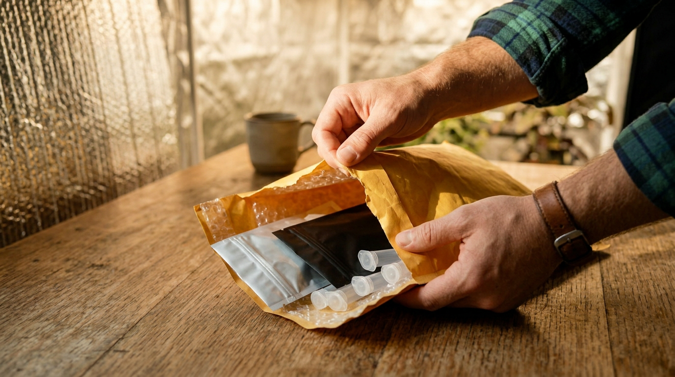 Seed City unboxing seed package