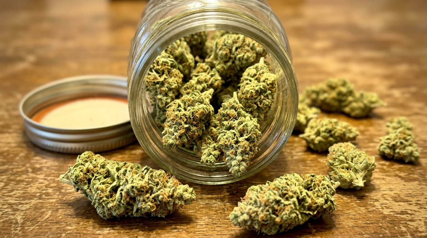 Sour Diesel harvest and preparation