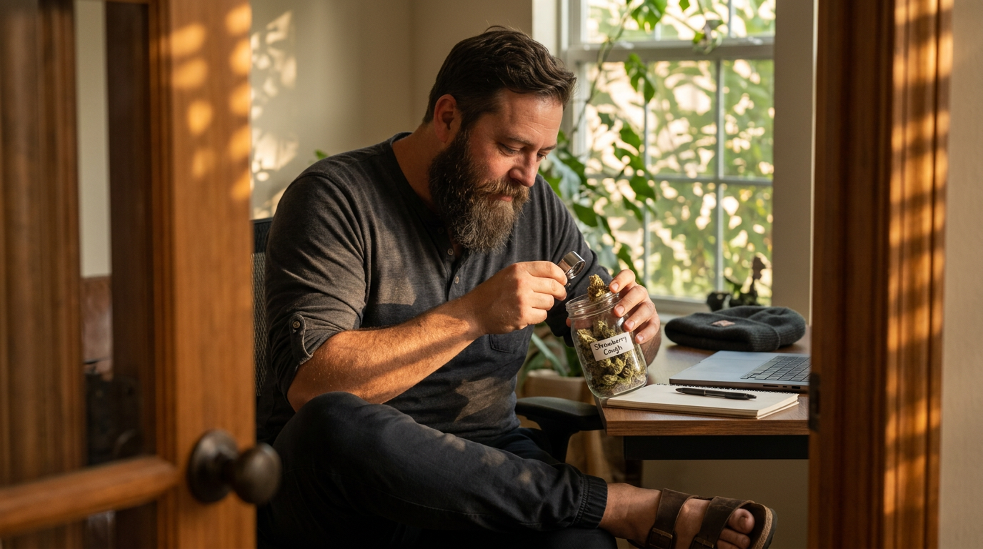 Strawberry Cough strain — Strawberry Cough strain review by Travis Cole