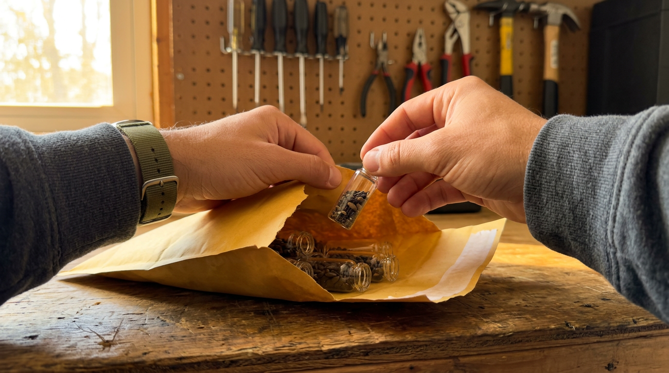 TH Seeds unboxing seed package