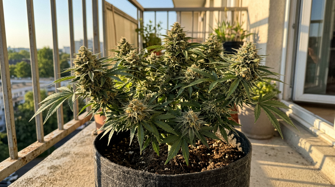 Zkittlez cannabis plant in flower
