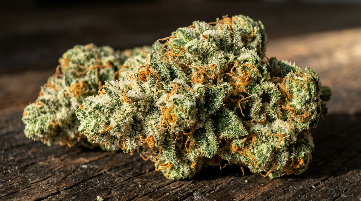 Zoap cannabis buds macro close-up