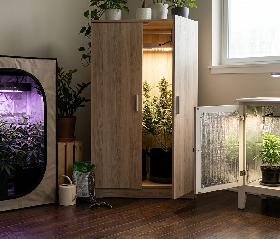 Grow Box vs. Grow Cabinet vs. DIY: The Complete Stealth Growing Buyer’s Guide for 2026