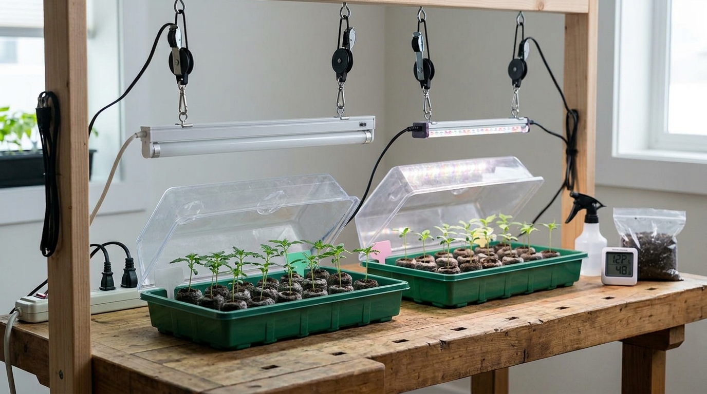 Lighting for Seedlings: What to Use and How to Set It Up