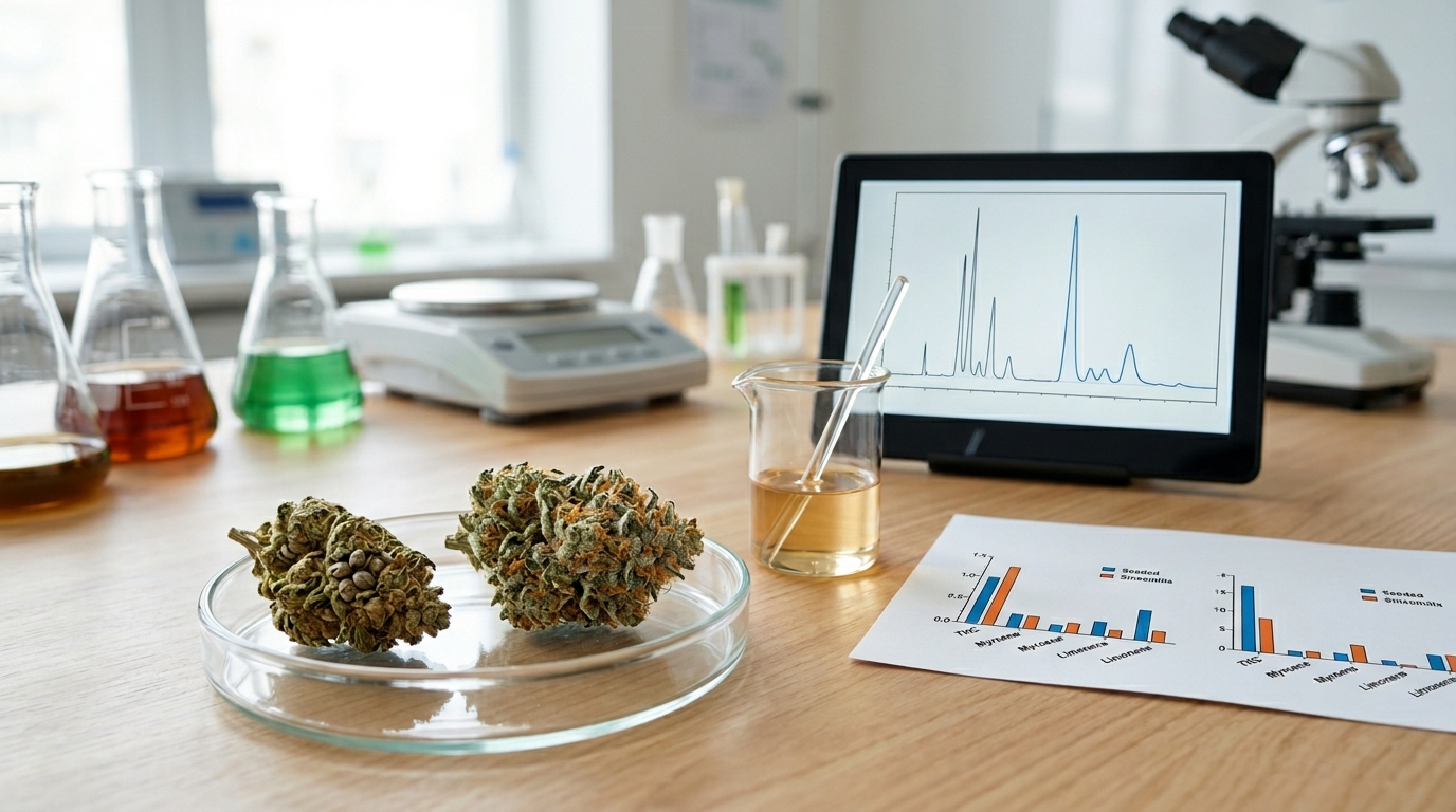 The Chemistry of Sinsemilla: What Seedless Actually Does to Cannabinoid and Terpene Profiles