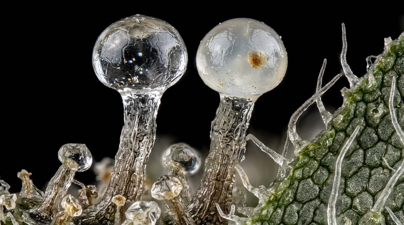 main cola bud on cannabis plant covered in trichomes